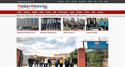 Desktop Screenshot of haberaktivite.net
